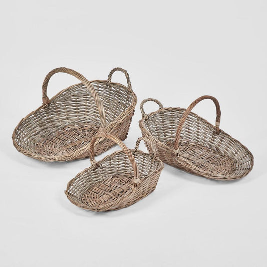 Willow Trug Set of 3
