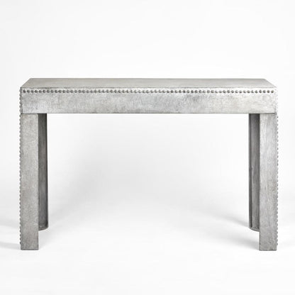 Zinc Garden Console Table