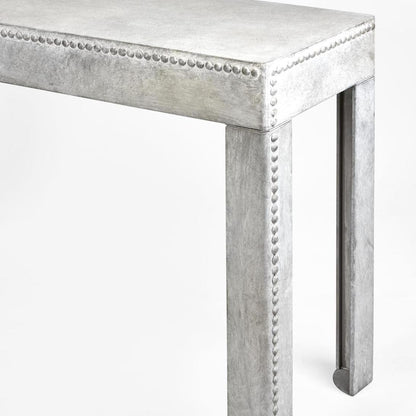 Zinc Garden Console Table