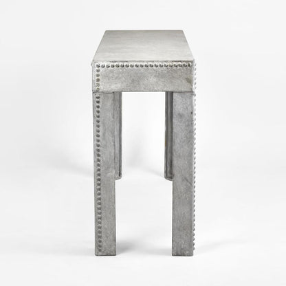 Zinc Garden Console Table
