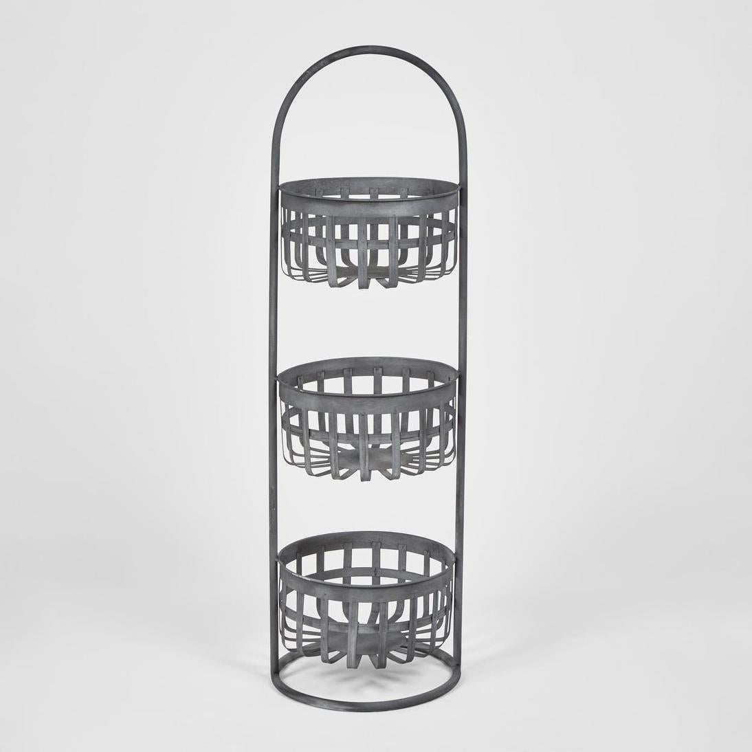 Burgundy Round Stand