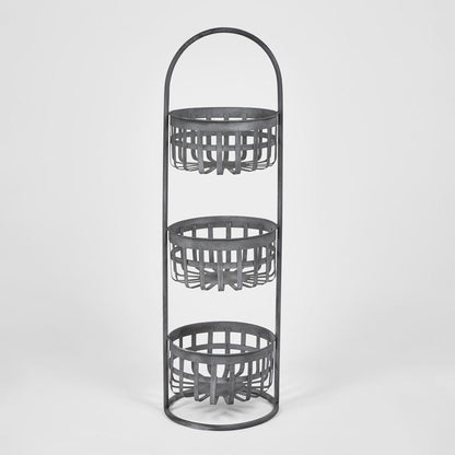 Burgundy Round Stand