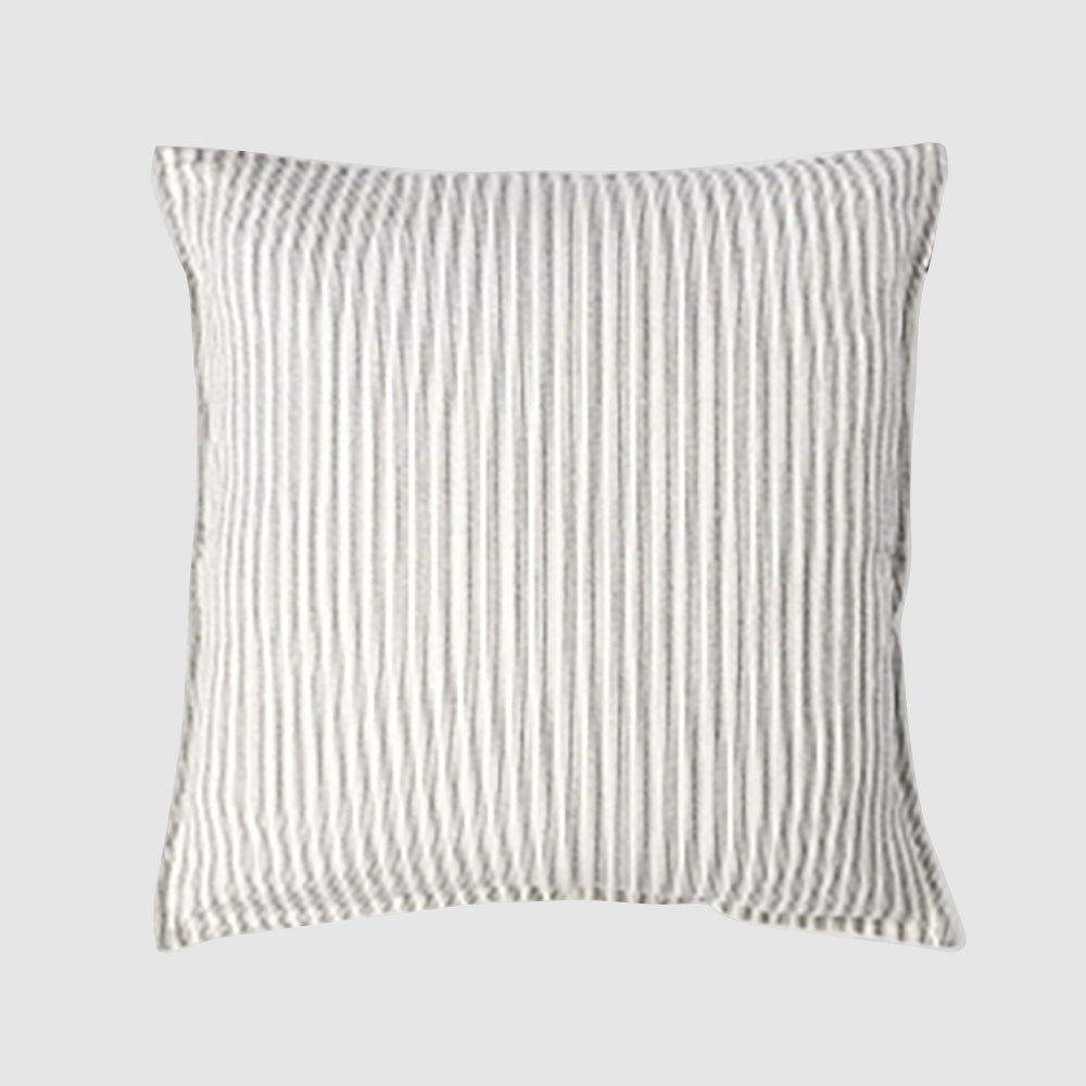 Ticking Cushion Grey 50x50 - Cover only