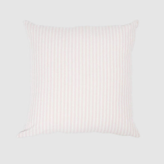 Ticking Cushion Pink 50x50 - Cover only