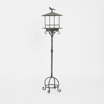 Rustic Bird feeder Black