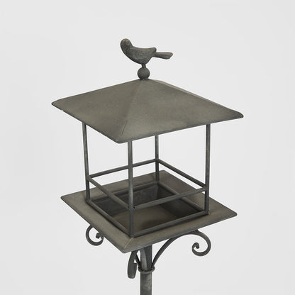 Rustic Bird feeder Black