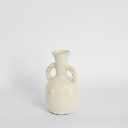 Jolie Vase Wide Rustic Beige