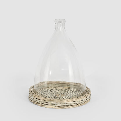 Grove Cloche Large Grey Wash