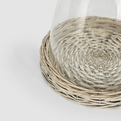 Grove Cloche Large Grey Wash