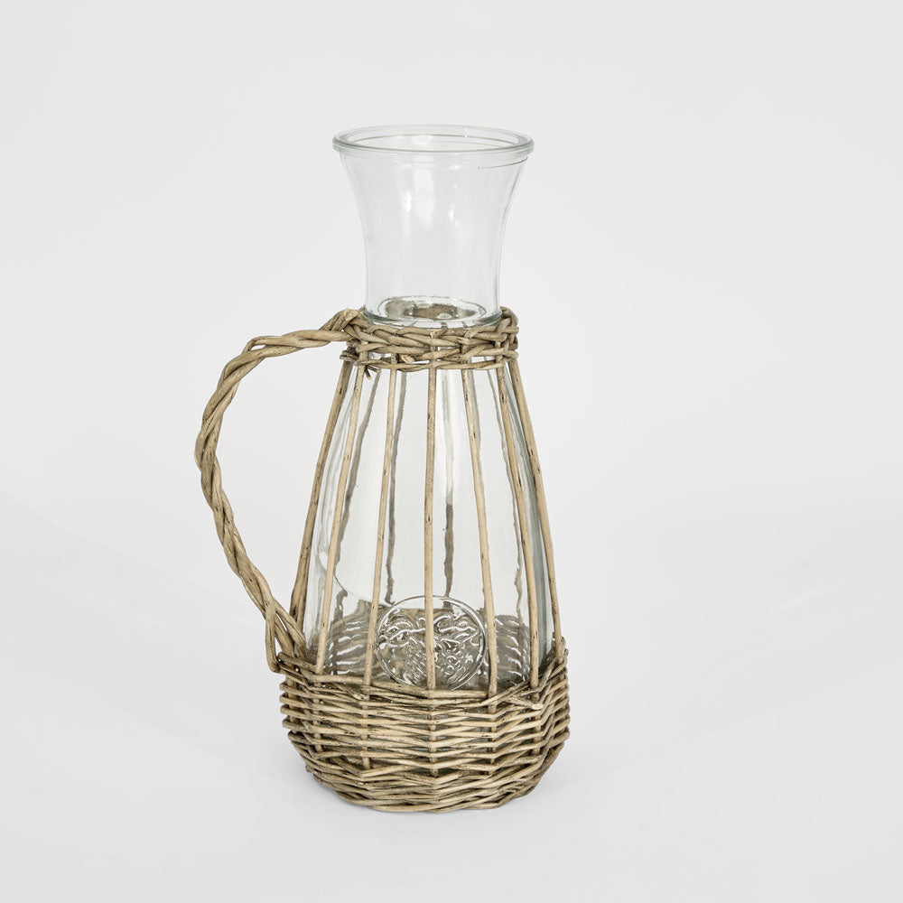 Bramble Jug Large Grey Wash