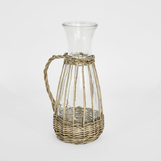 Bramble Jug Large Grey Wash