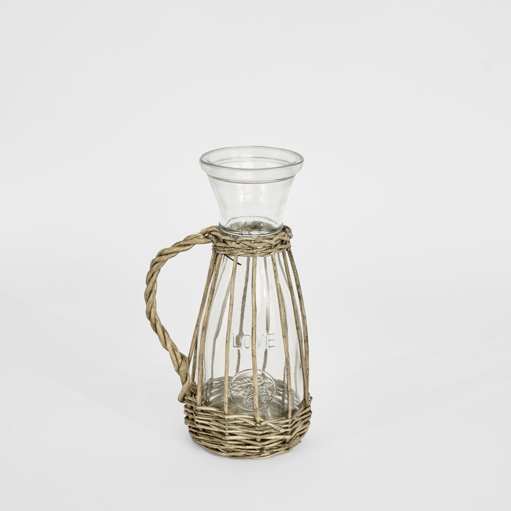 Bramble Jug Small Grey Wash