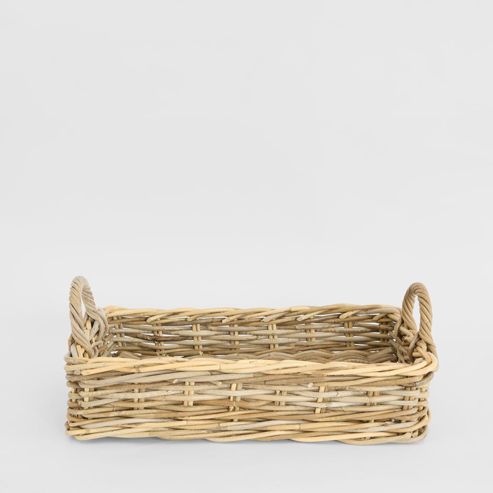 Luna Long Rectangular Basket – Florabelle Living