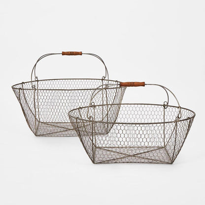 Fr Laundry Basket Set of 2