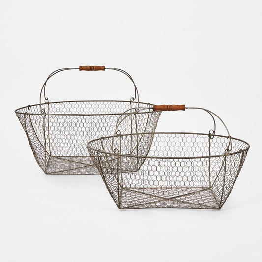 Fr Laundry Basket Set of 2