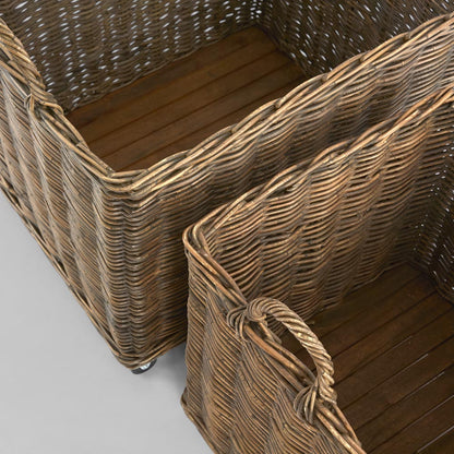 Luna Basket on Wheels set 2