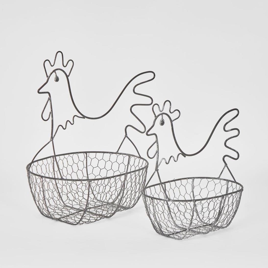 Chicken Baskets Set of 2