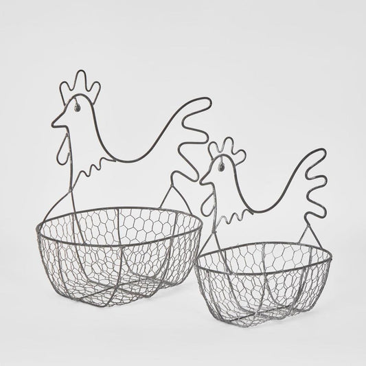 Chicken Baskets Set of 2
