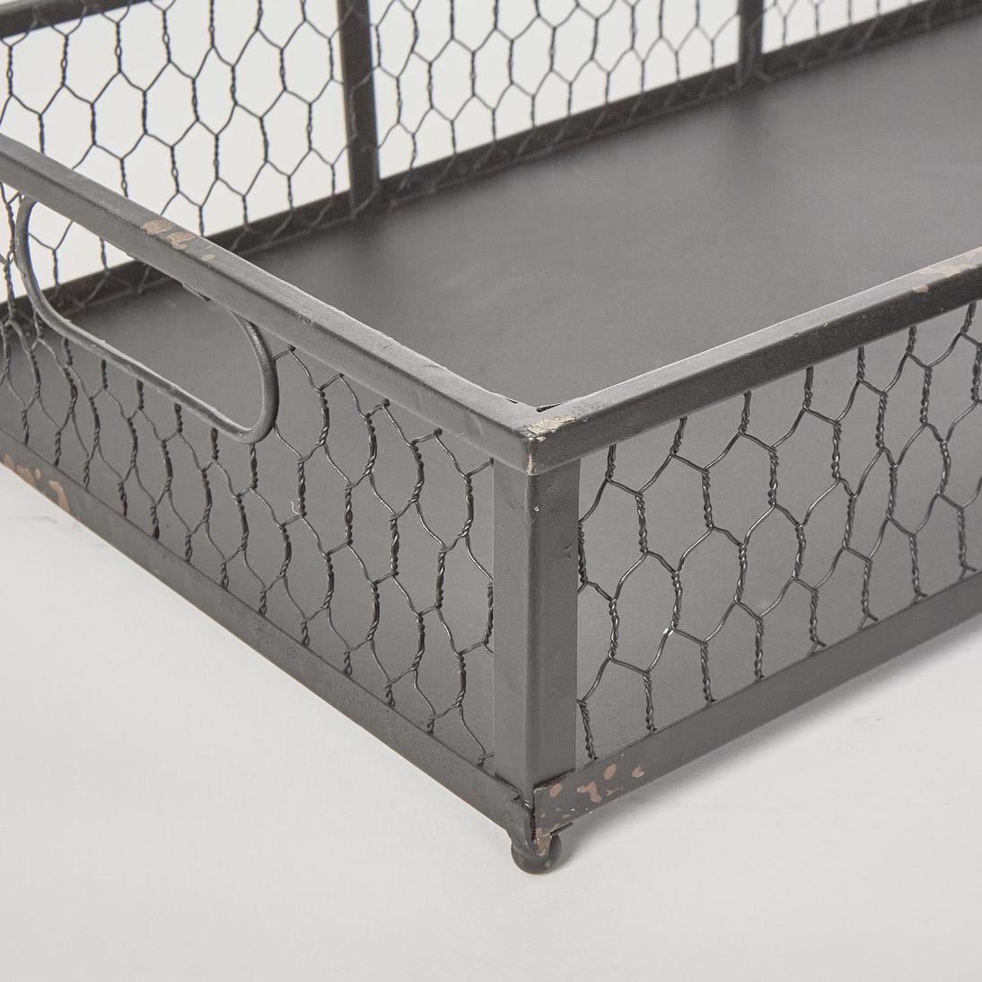 Picardy Wire Trays Set of 2