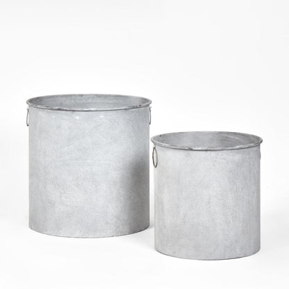Round Tubs Set of 2