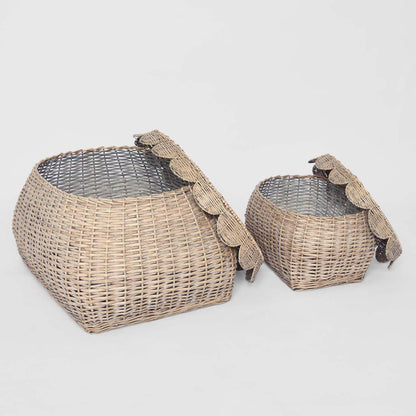 Festonne Storage Baskets Set of 2