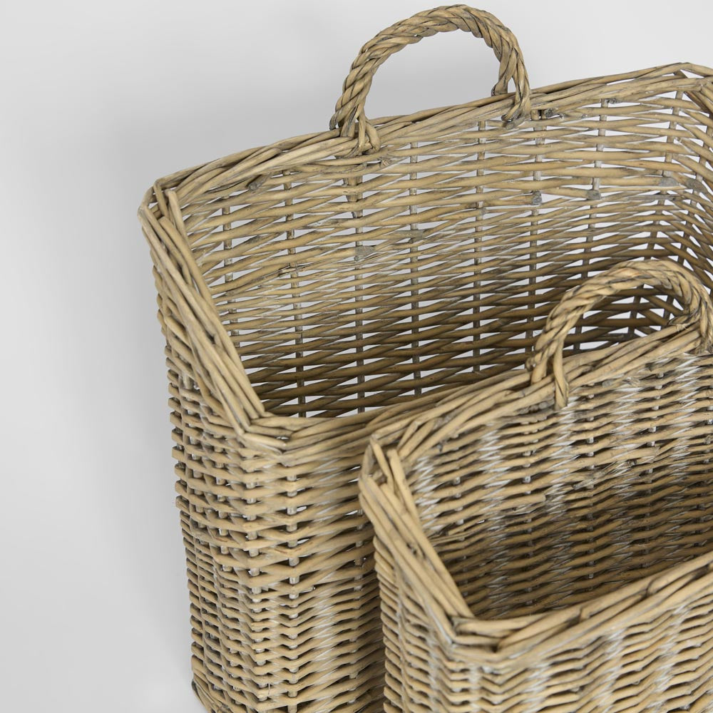 Rectangular Hanging Basket Set of 2