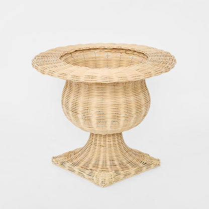 WICKER URN
