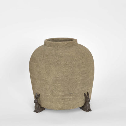 Hare Set of 3 Cast Iron Pot Feet