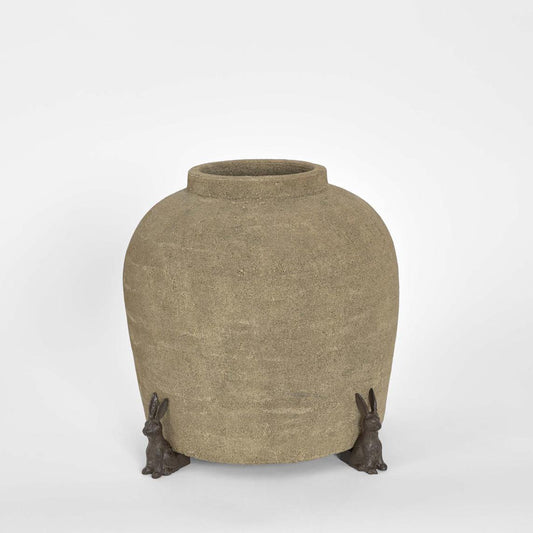 Hare Set of 3 Cast Iron Pot Feet