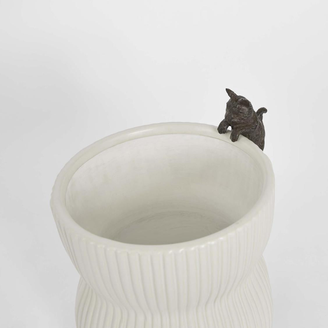 Belle Cat Cast Iron Pot Hugger