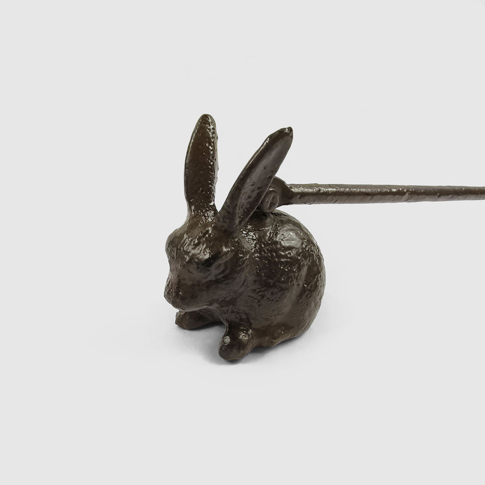 Hare Cast Iron Candle Snuffer