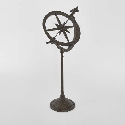 Solis Sundial Cast Iron Tall