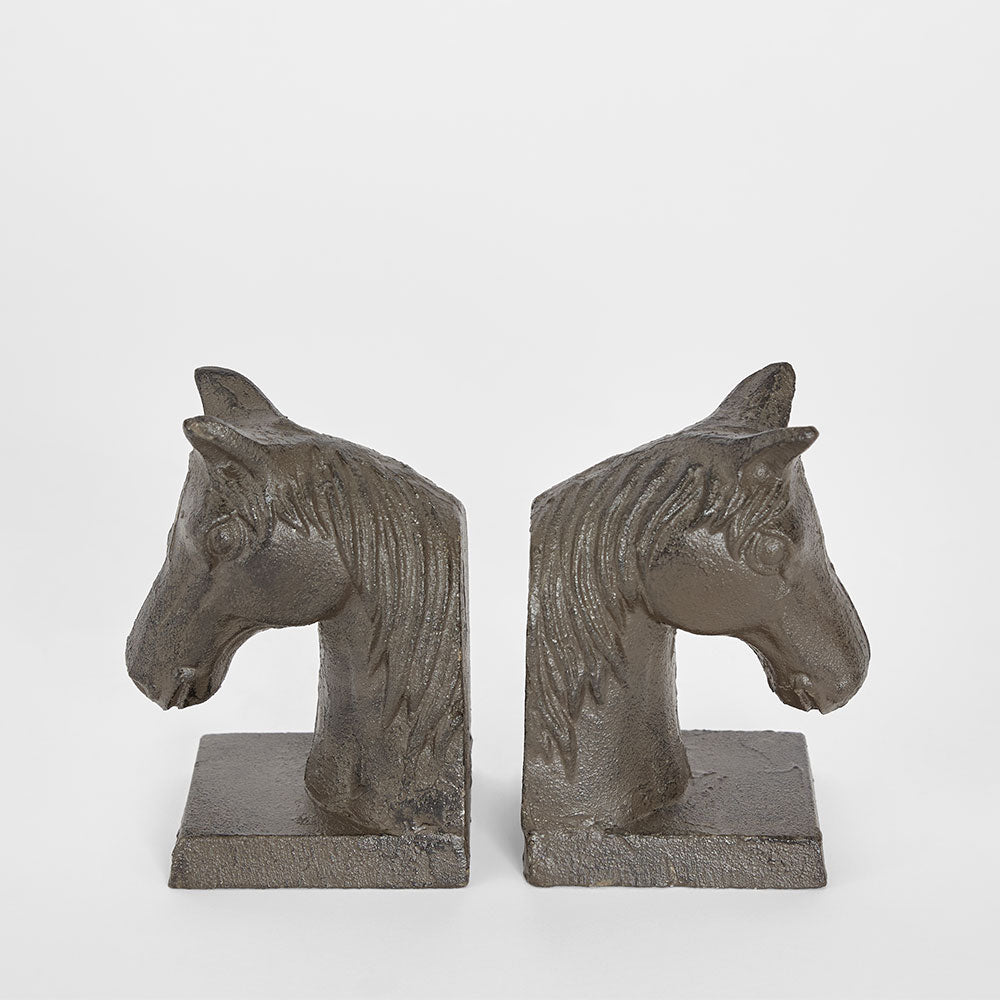 Horse Cast Iron Bookends