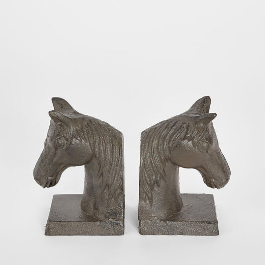 Horse Cast Iron Bookends
