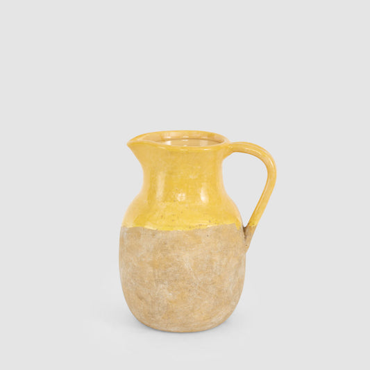Valencay Half GlazedJug