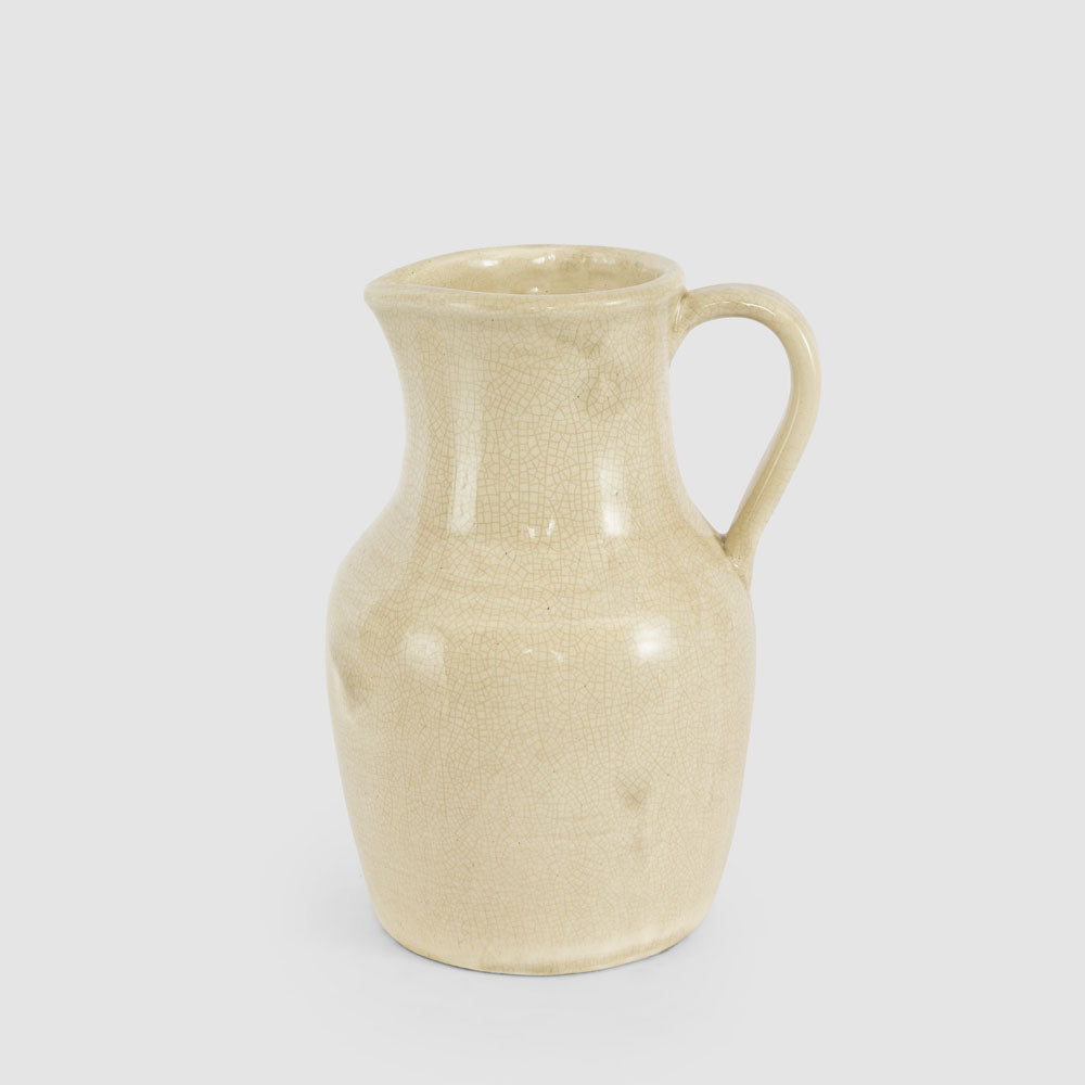 Peillon Glazed Jug Sage