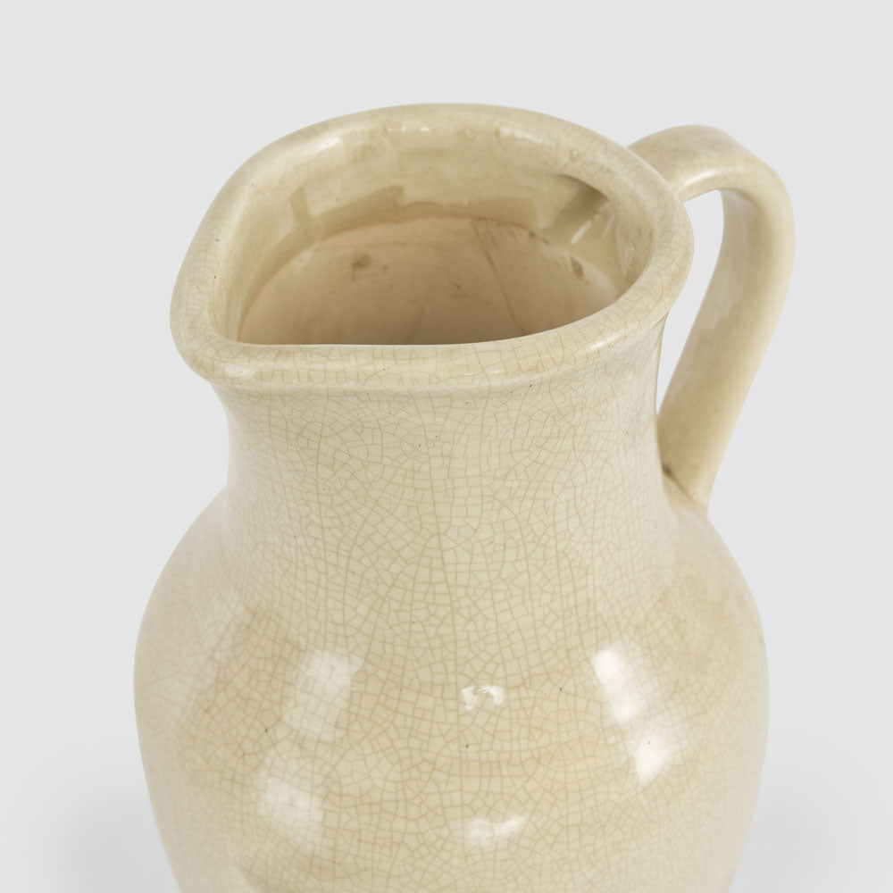 Peillon Glazed Jug Sage