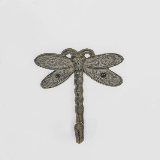 Dragonfly Cast Iron Wall Hook