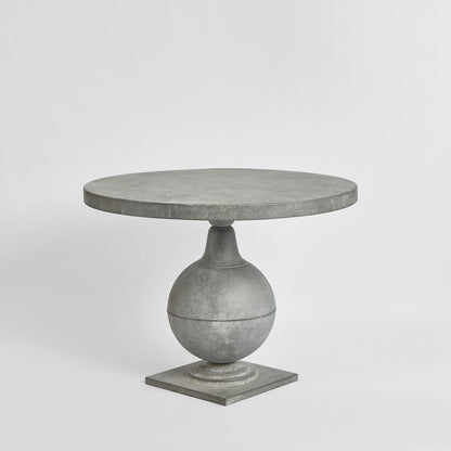 Claywood 100cm Zinc Table