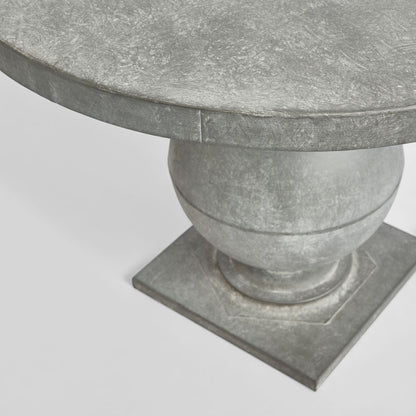 Claywood 100cm Zinc Table