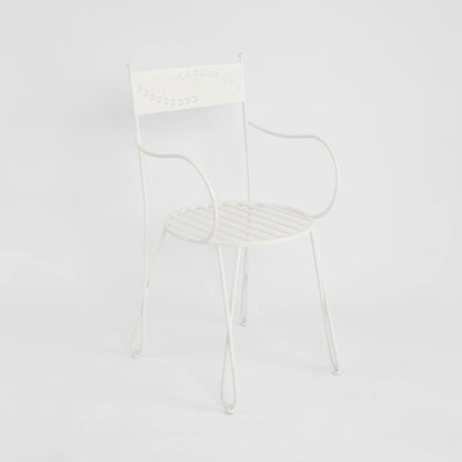 Laurel Bistro Chair Outdoor White