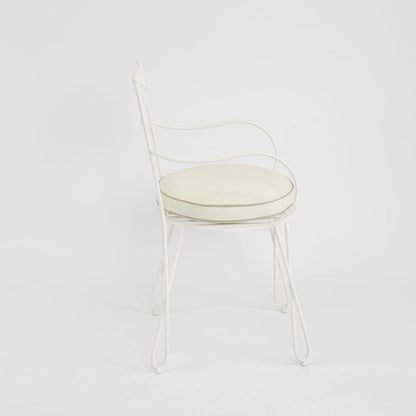 Laurel Bistro Chair Outdoor White