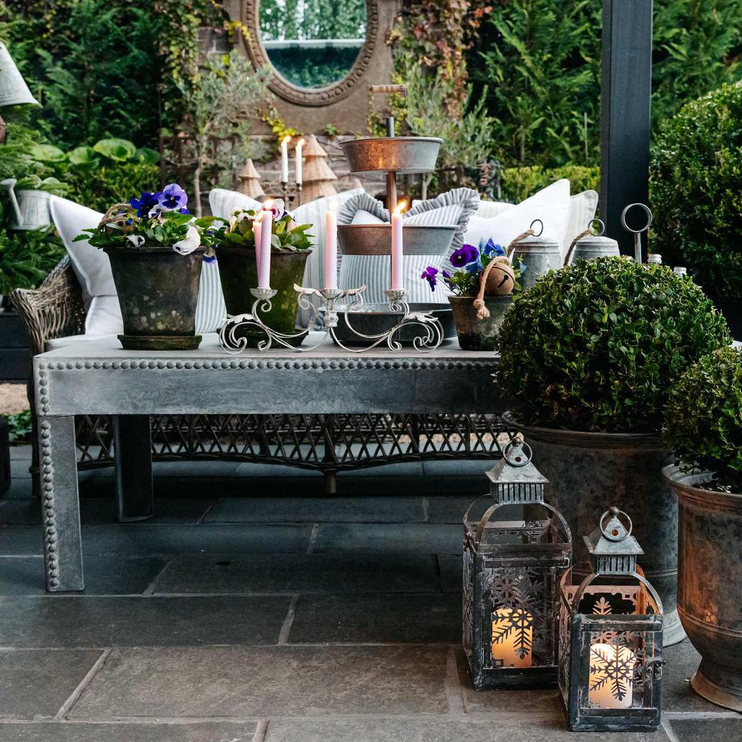 Zinc Coffee Table