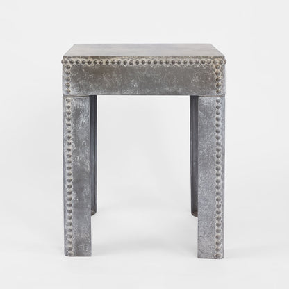 Zinc Side Table