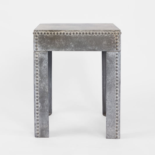 Zinc Side Table