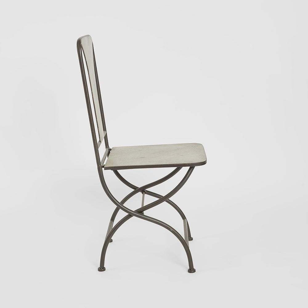 Remy Foldable Chair Zinc