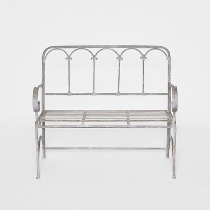 Fleur De Lys Garden Bench -Outdoor