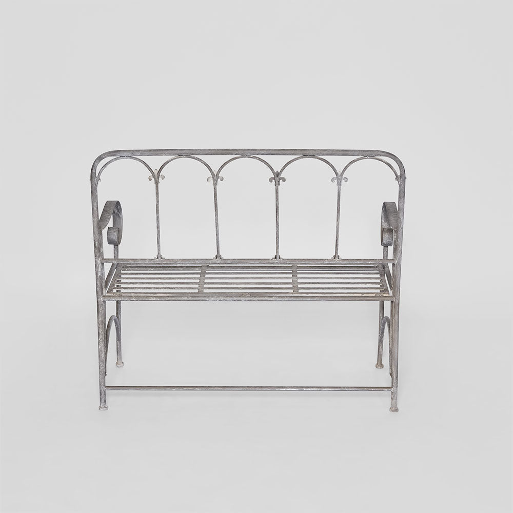 Fleur De Lys Garden Bench -Outdoor