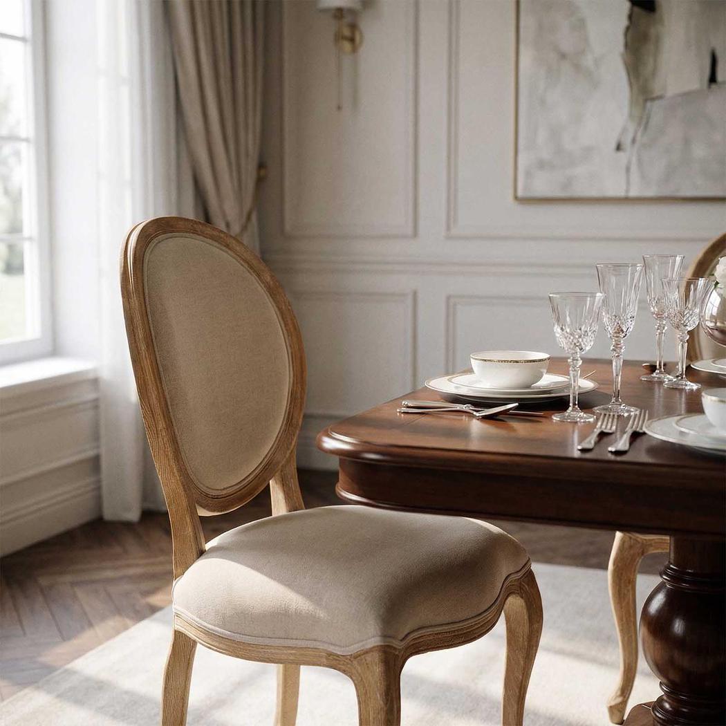 Louis VX1 Sheild Back Dining Chair