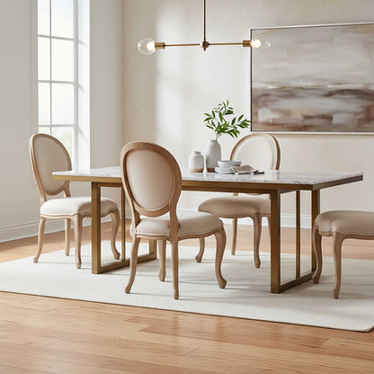 Louis VX1 Sheild Back Dining Chair